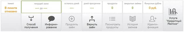 Личный кабинет Вивас