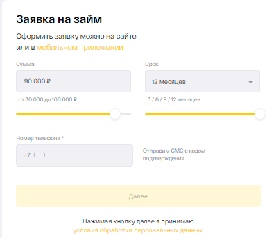 Заявка на займ в CarMoney Заявка на займ в CarMoney